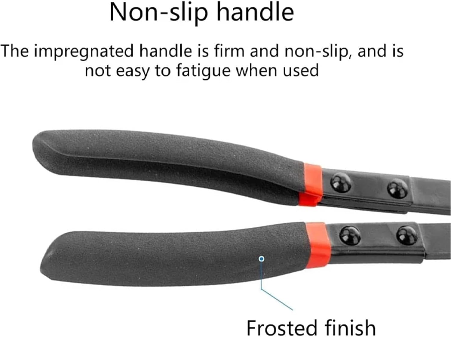 1pc Exhaust Hanger Removal Tool Auto Accessories Parts Exhaust Pipe Removal Pliers Car Exhausts Rubber Pad Pliers Anti-Slip Handle Tool(Red)