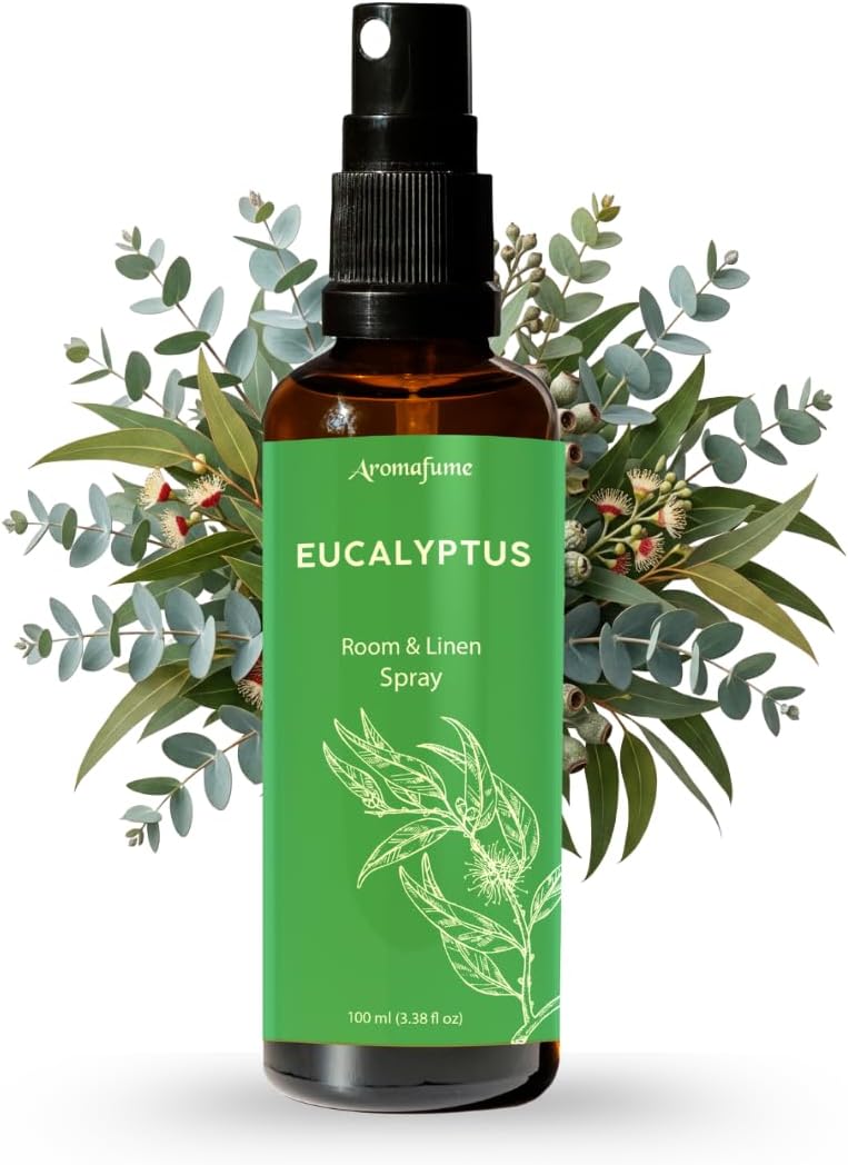 Eucalyptus Air Freshener Spray for Room, Linen & Pillow 100ml by Aromafume