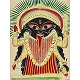 Kalighat Kolkata Calcutta West Bengal India Kali Extra Large Wall Art Print Premium Canvas Mural Ouest Inde mur