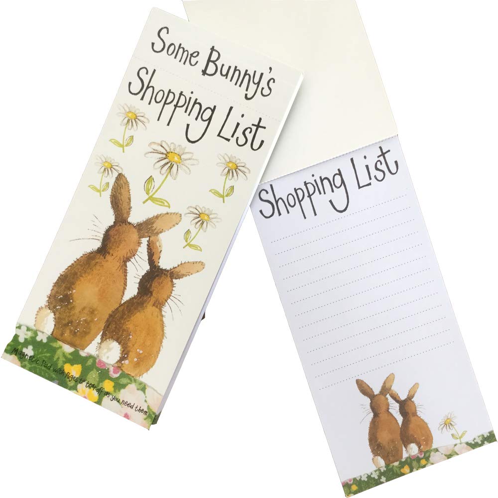 Alex Clark Some Bunny’s Shopping List Magnetic Pad