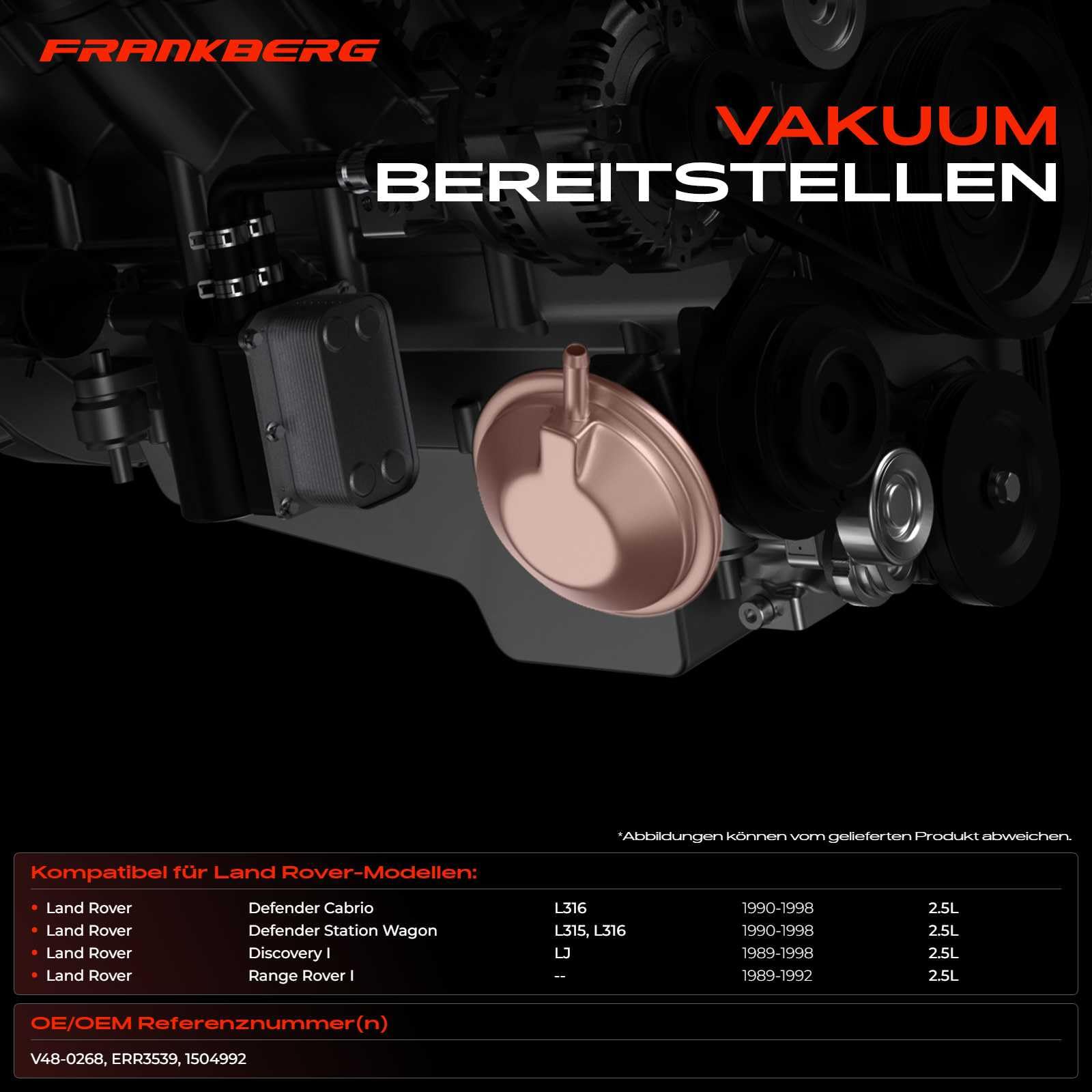Frankberg Vakuumpumpe Vacuumpumpe ERR3539