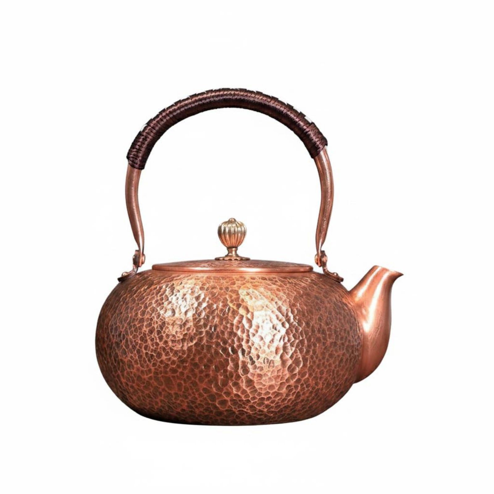 Household Boiling Vessel Tetera de Superficie Texturizada Diseño Funcional y Ergonómico Potencia Mediante Liberación de, 1800ML, Martillado