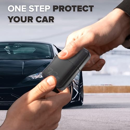 Miniatura 8 de VONETTI Elegante Faraday - Caja para llaves de coche, bolsa antirrobo de bloqueo de señal de coche, protector de llavero de entrada sin llave RFID y