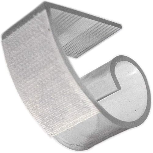 TableLinensforLess Clips de zócalo de mesa para borde de mesa de 0.75 a 1.5 pulgadas, ancho de clip de 1 pulgada, (paquete de 25) (MC)