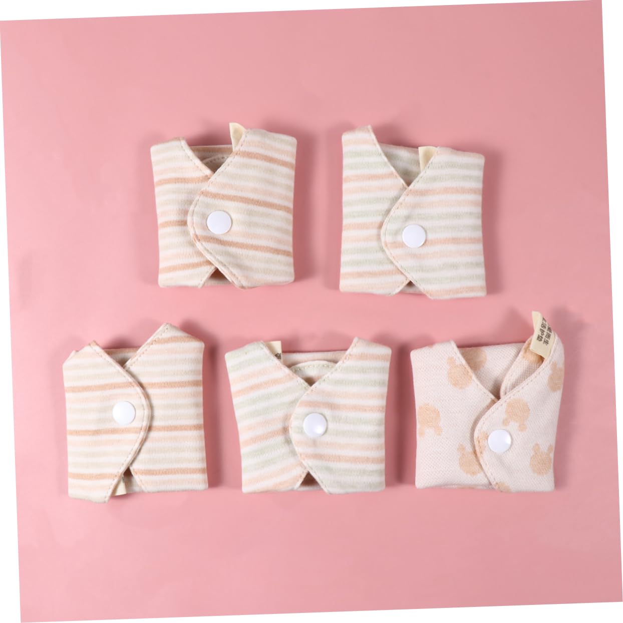 15 Piezas toallas sanitarias lavables Toalla sanitaria de algodón Compresa lavable para mujeres toalla higiénica portátil ropa interior para calzoncillos de algodón para mujer