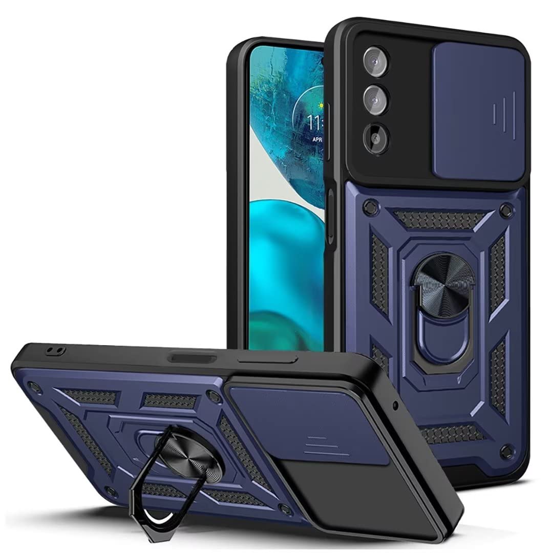 Jhxtech Cover per Moto E20/Moto E30/Moto E40, XT2155 XT2158, custodia ultra sottile con assorbimento degli urti in fibra di carbonio TPU custodia protettiva per Motorola Moto E20 Nero