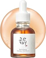 Beauty of Joseon Revive Snail Mucin Ginseng Serum: Hydrating Peptide Moisturizer for Dark Spots, Acne Scars & Sensitive Skin - Korean Skincare, 30ml