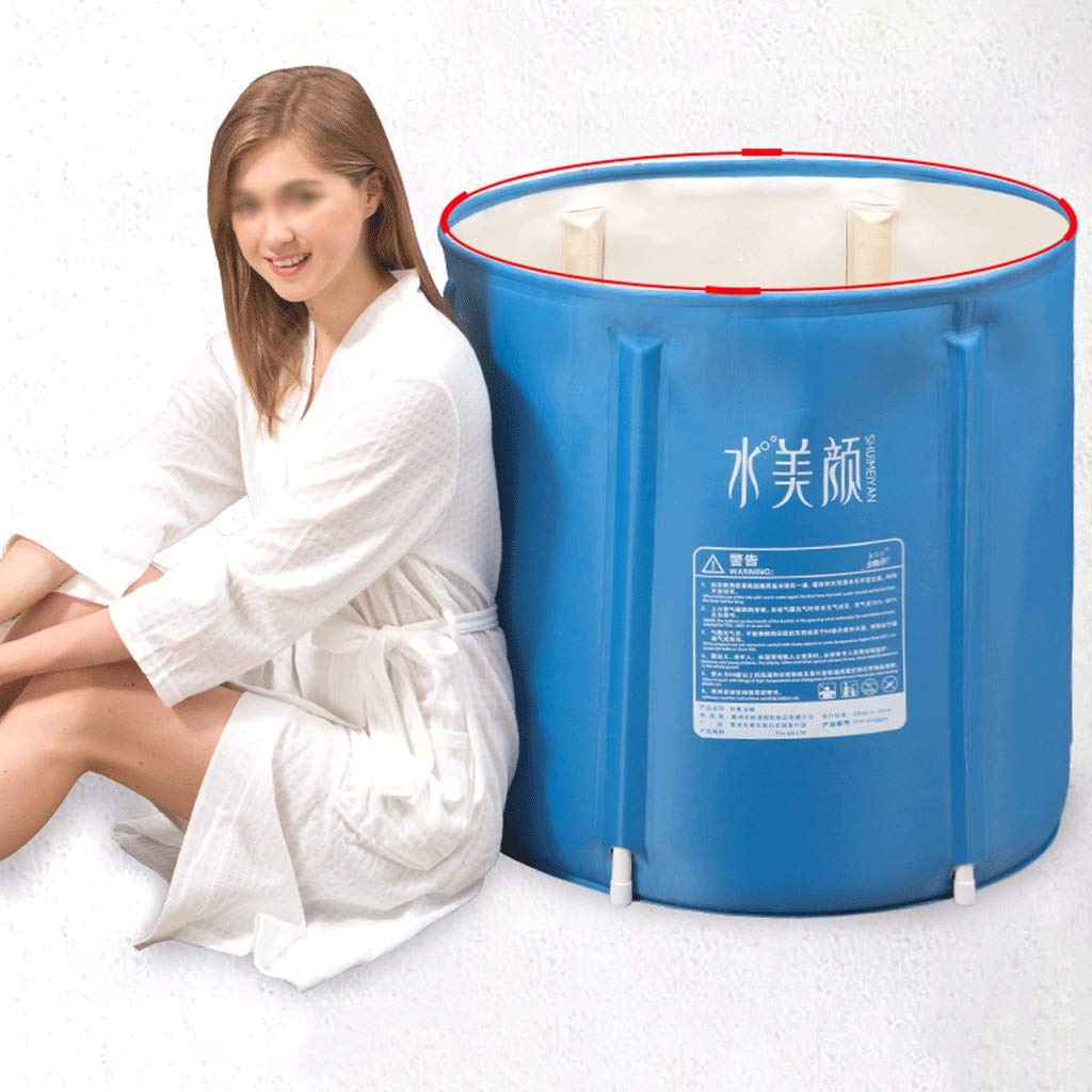 Buy Portable Plastic Bathtub, Folding Spa BathTub For Adults