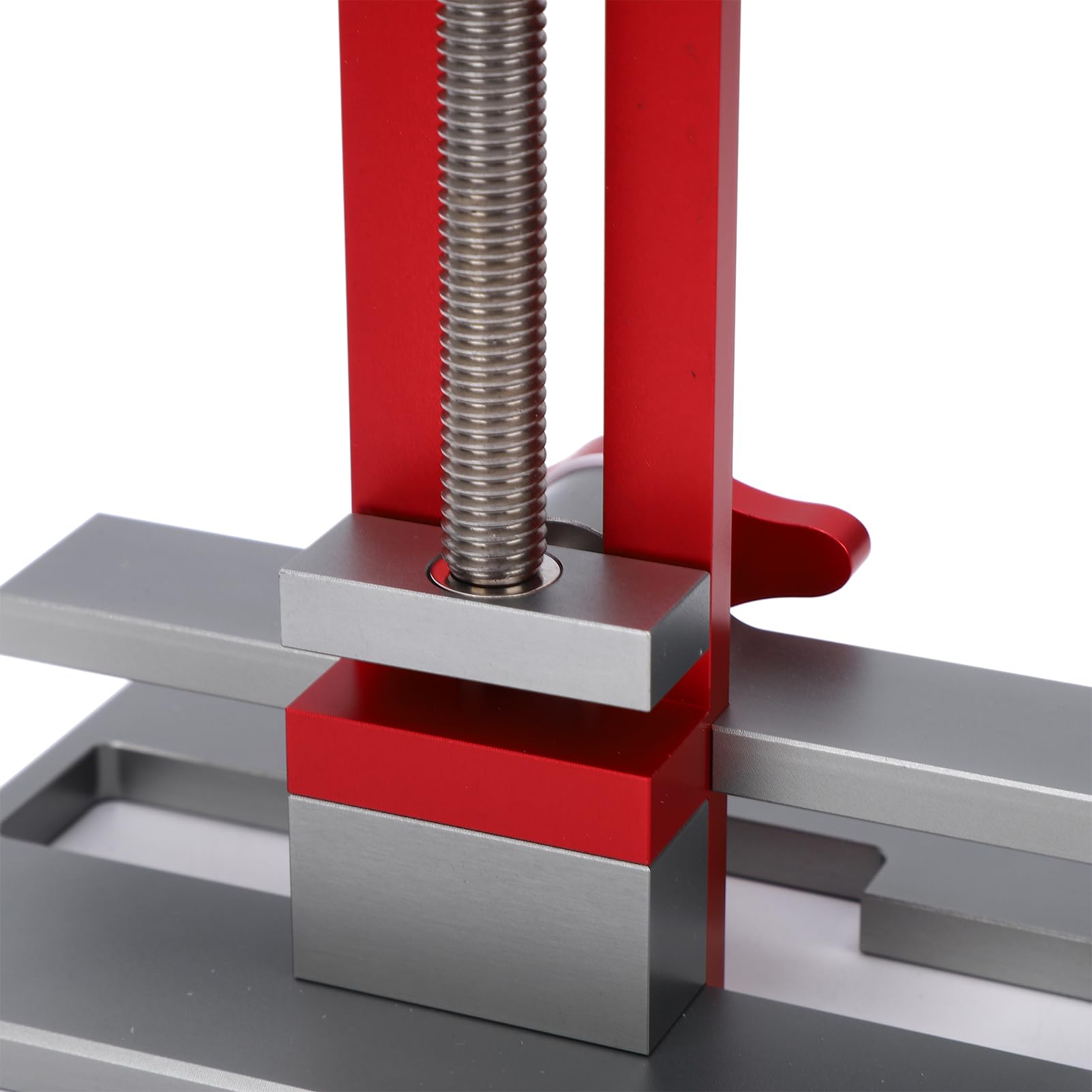 FTVOGUE di Installazione per ante in Alluminio, Guida di Allineamento di | Regolazione flessibile, adatta per armadi con e senza telaio, dimensioni guida per trapano 6 mm, 8 mm, 10 mm