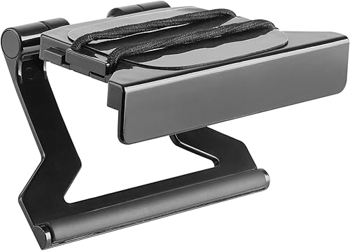 WALI Estante superior de TV, 5 x 5 pulgadas, soporte de clip ajustable para dispositivos de transmisión, cajas de medios, altavoces y decoración del