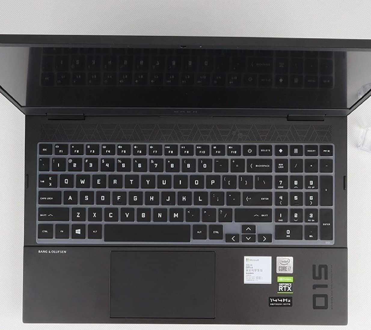 Keyboard Skin Cover for HP OMEN 15 & HP OMEN 16 Gaming Laptops (Black)-picture-23