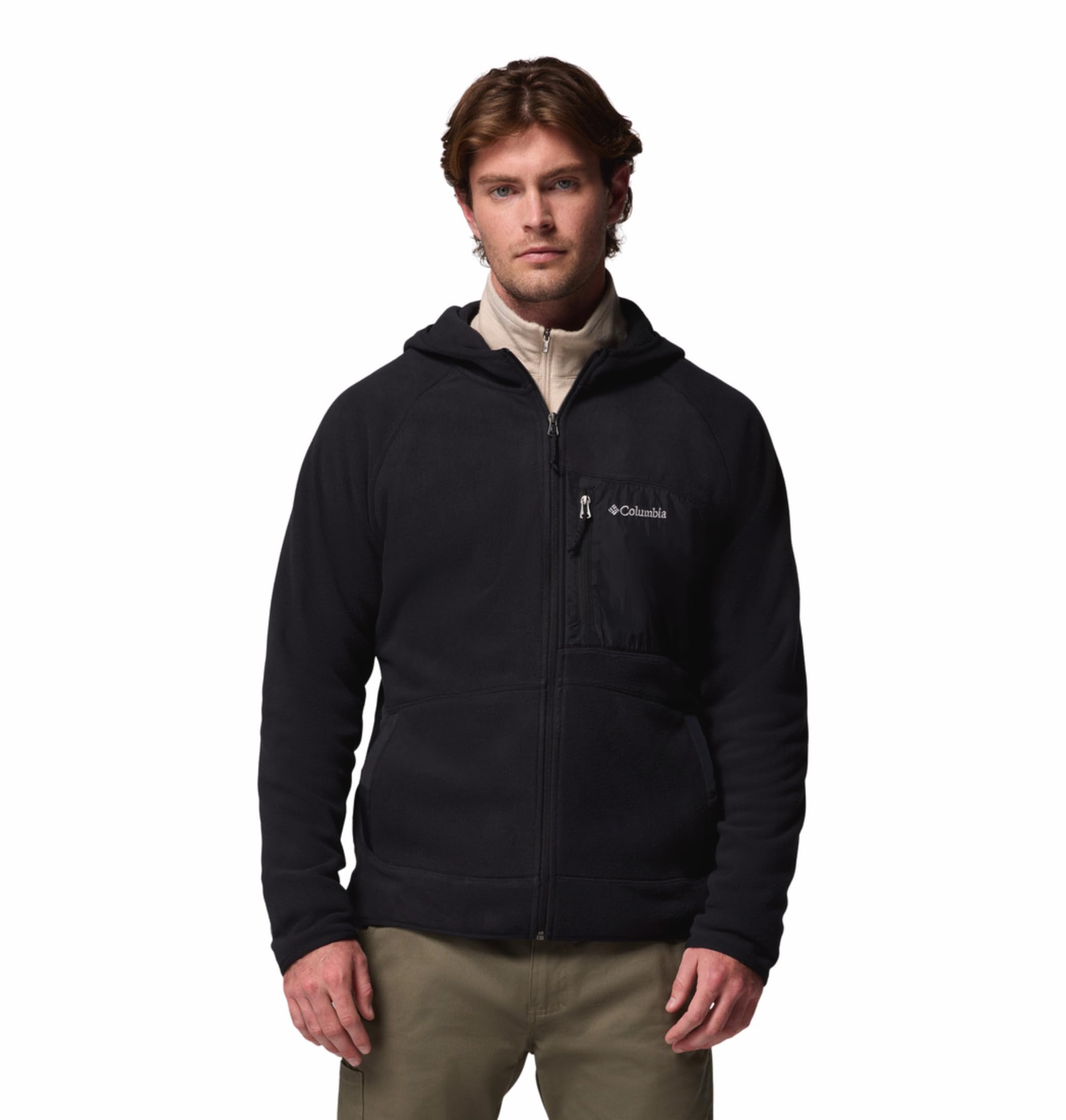 Men's Fast Trek Overlay Hooded Full Zip