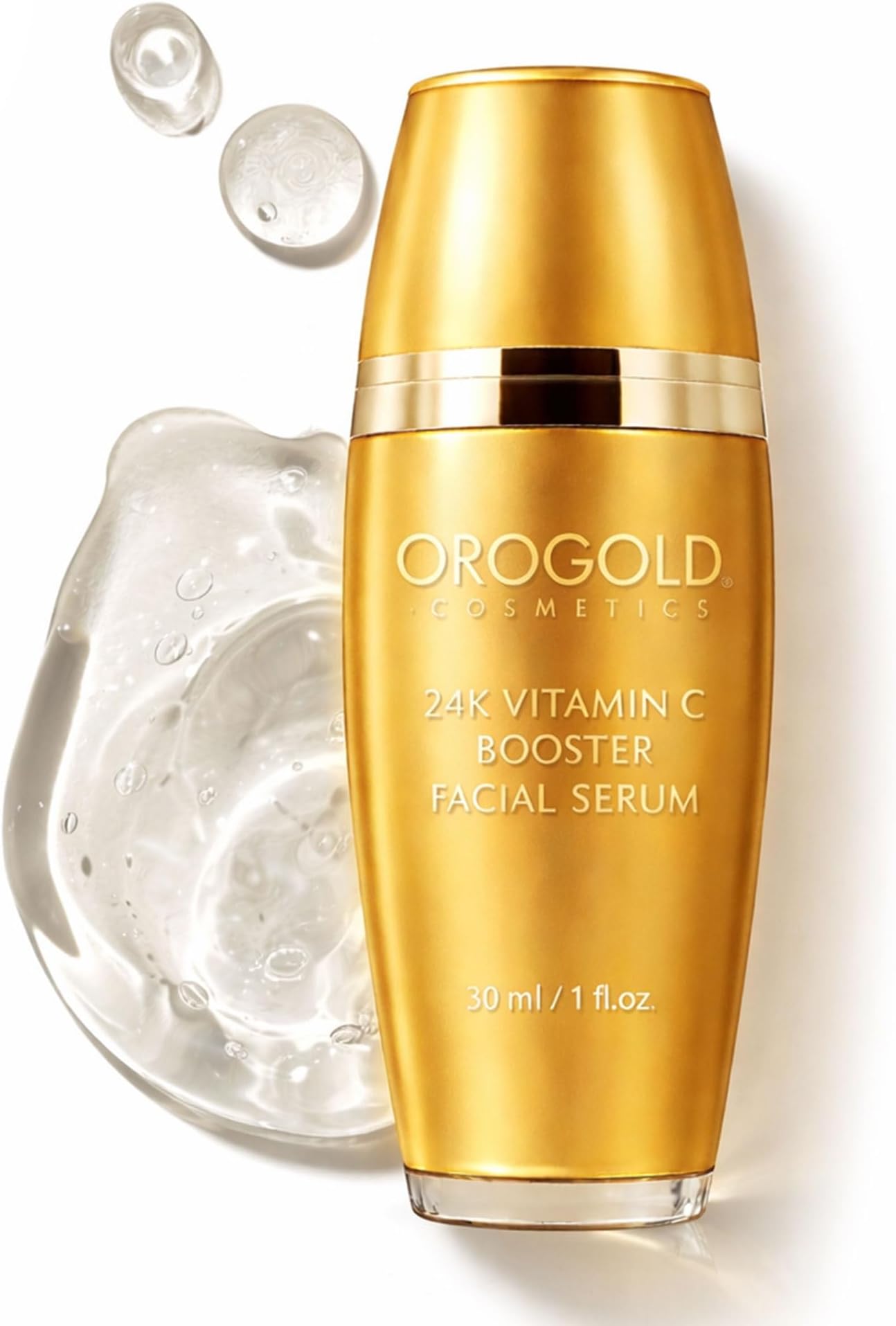Oro Gold 24k Vitamin C Booster Facial Serum, 1 oz