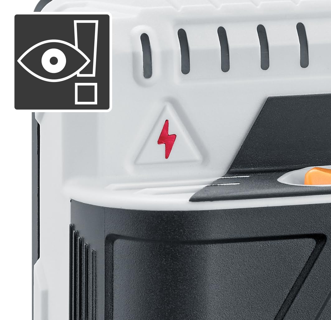 Laserliner StarSensor Plus Détecteur Scanner Mural | Détection Bois et Câbles sous Tension, Cloisons Sèches, Alerte de Tension Permanente, Piles Incluses, Mallette Incluse