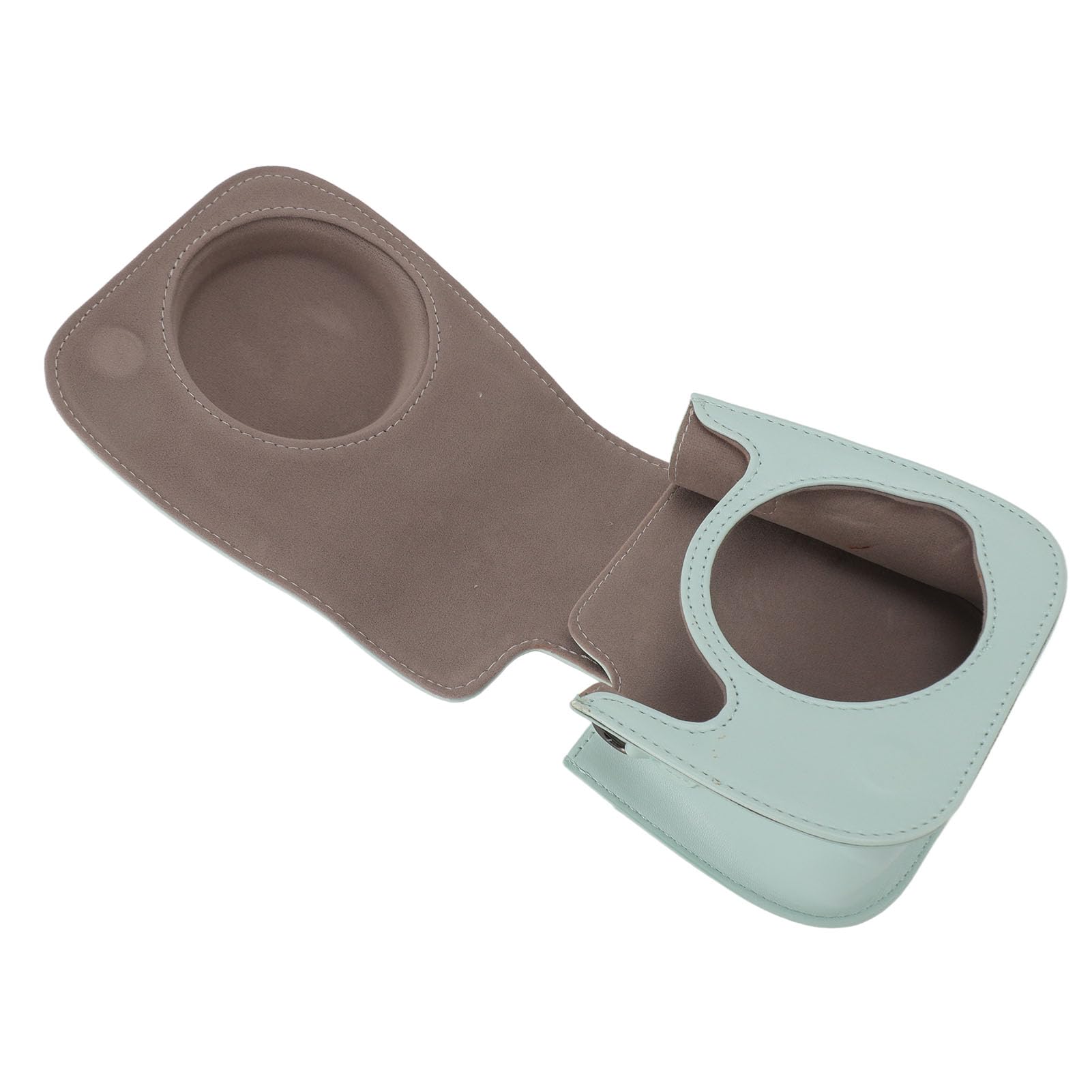 Mini 12 Accessori Custodia per Fotocamera Colorata in Pelle PU con Album Fotografico per gli Amanti della Fotografia Istantanea (Verde)