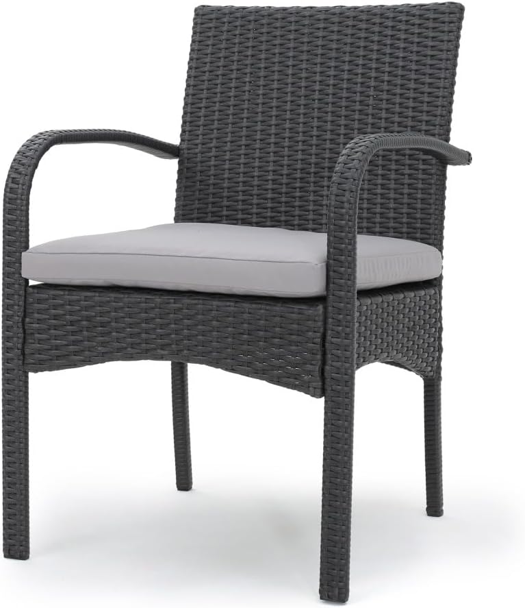 Saiveina Cordoba KD PE Wicker Dining Chair [Set of 2 PCS]