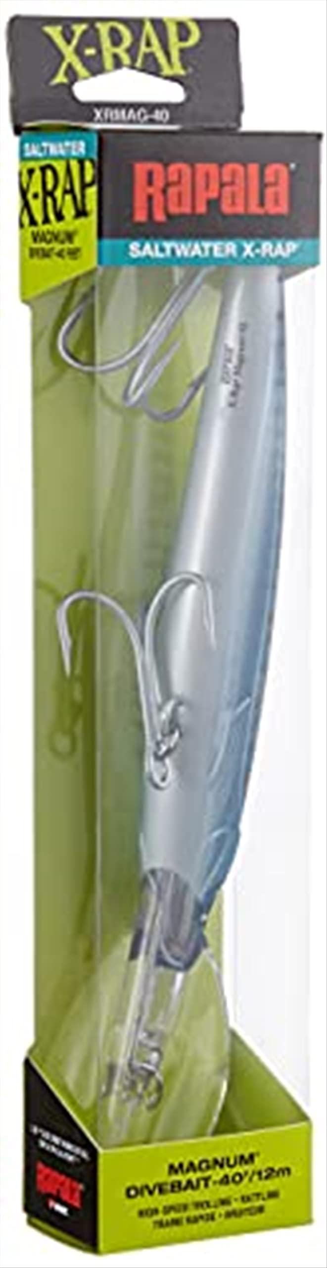 Rapala - X-Rap Magnum Fishing Lure - Fishing Tackle with Large Diving Shovel - Saltwater Spinning Bait - Made in Estonia