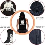 Hommes sans manches Hoodie Y-Back Gym Tank Tops Muscle Workout Chemise Bodybuilding T-shirts sans manches