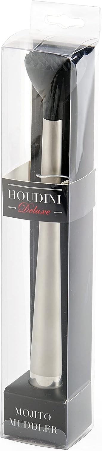 Houdini Stainless Steel Cocktail Muddler, 9 Inches