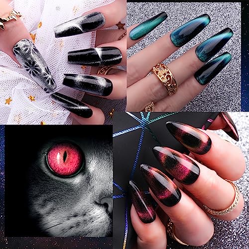 Clara Colors Cat Eye Gel Nail Polish Set, 20 Colors miniatura 5