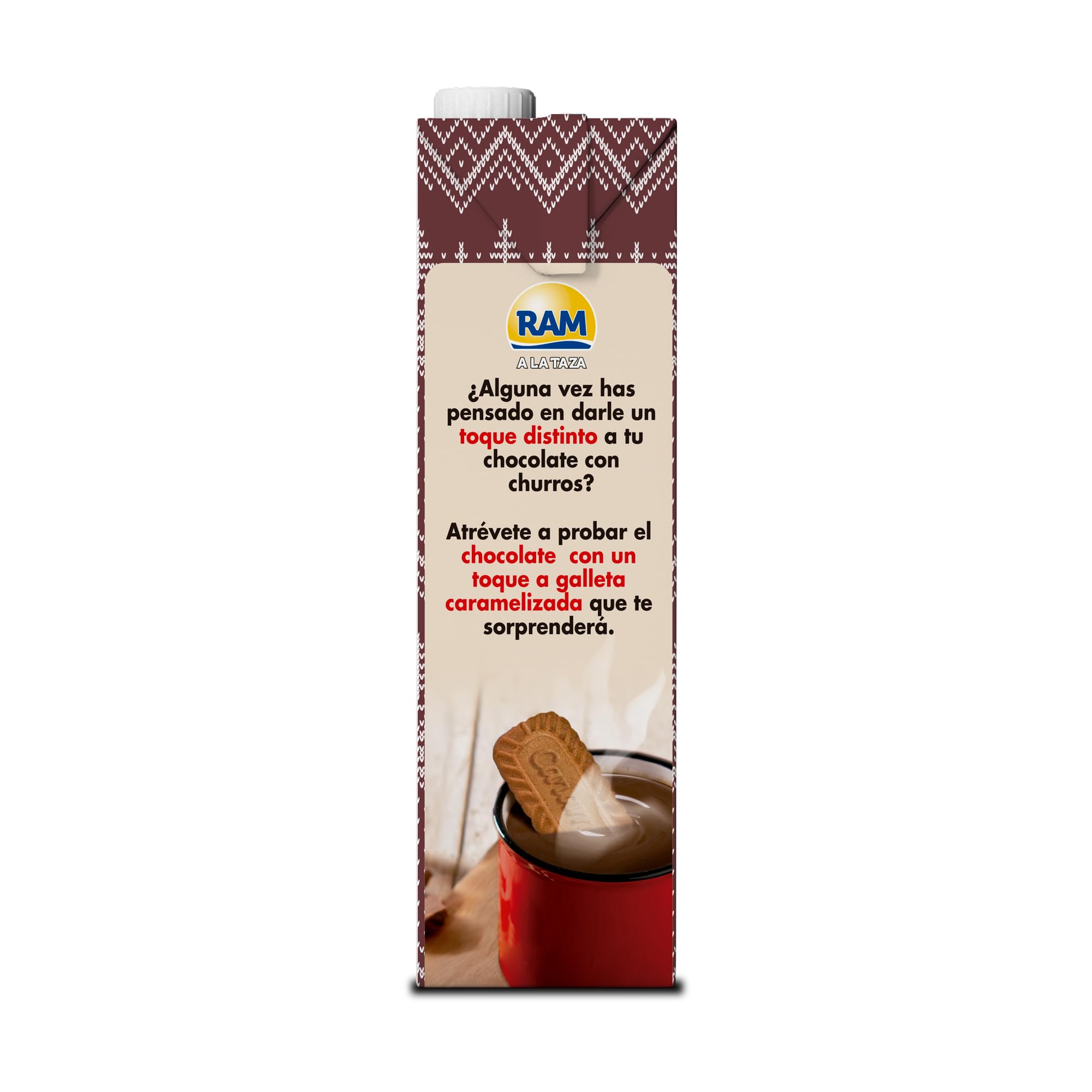 RAM Chocolate a la taza al toque de CARAMEL BISCUIT 1L