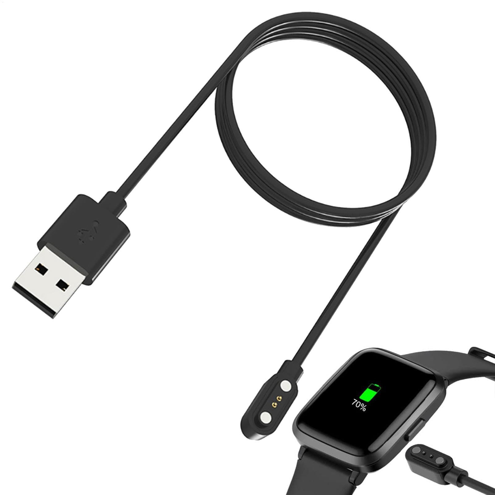 Cavo Ricarica Magnetico Per Smartwatch - USB A 4 Pin, 7.62mm, 5V/1A, Compatibile Con Orologi Intelligenti