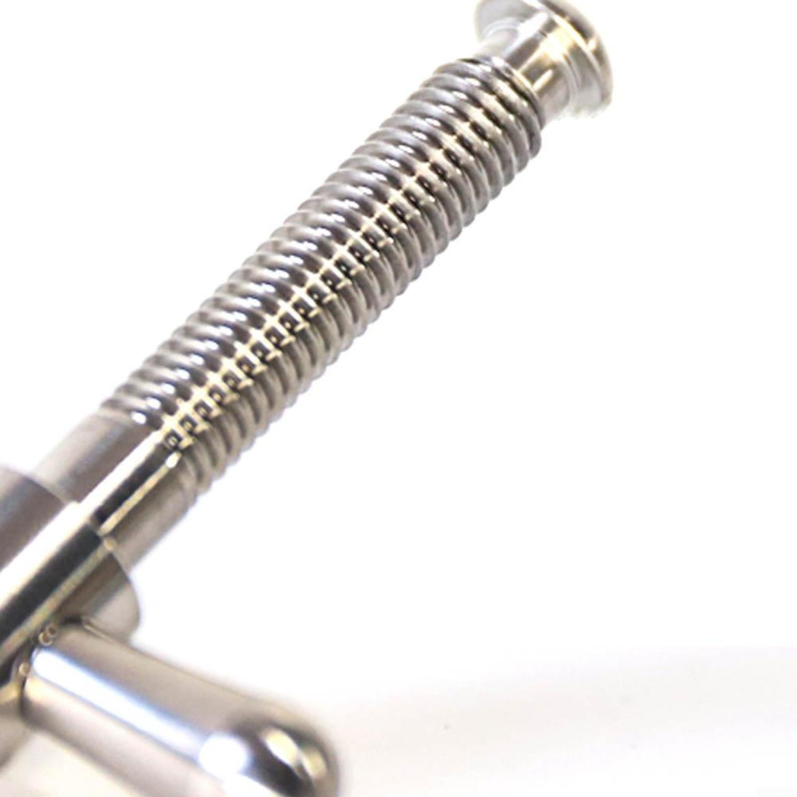 Cierre plegable para manillar de bicicleta con hebilla en C Tc4 Ti aleación CNC con tornillo antiaflojamiento para junta plegable Brompton bloqueo seguro negro (colorido)