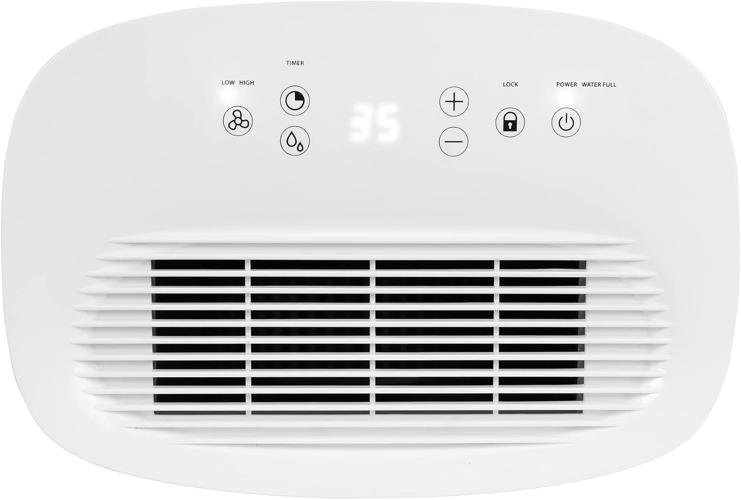 Tristar DH-5424 Dehumidifier control panel