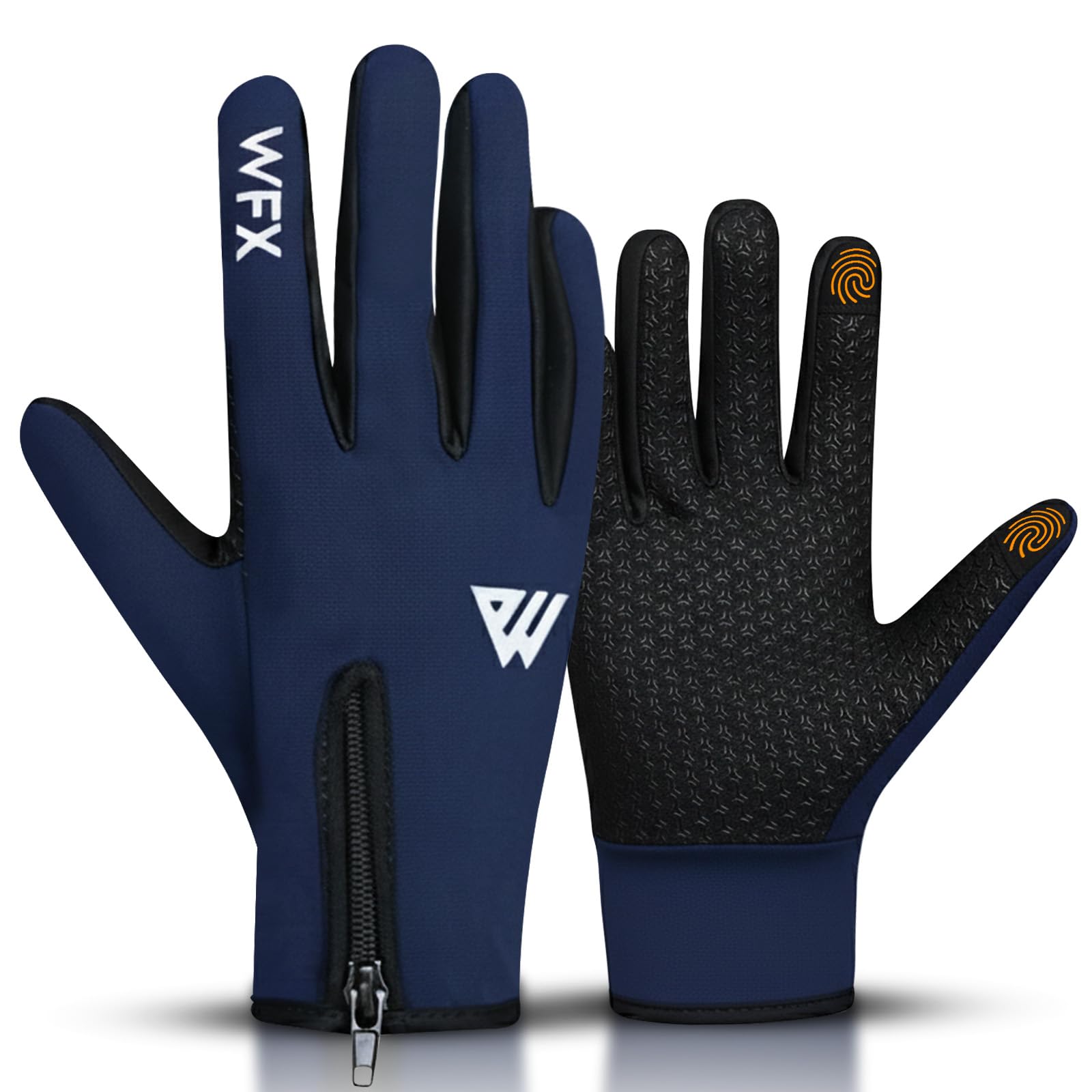 WFX Winter Gloves Touch Screen Gloves Anti Slip Warm Windproof Thermal Sports Cycling Gloves for Men Women