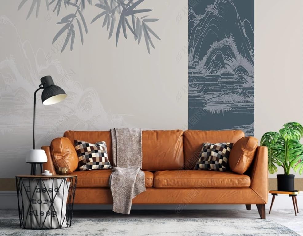 Papier peint intissé bambou poster géant mural salon 400x280