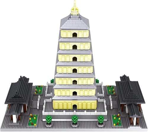 Miniatura 6 de JOMIOD Chinese Architecture - Juego de bloques de construcción de 8109 piezas de bloques de construcción de palacio Daming, kit de construcción