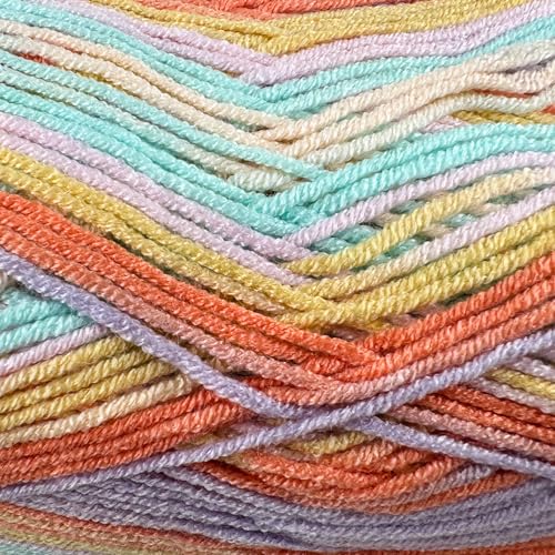 Image of Cloud Touch Baby - DK Weight Soft Anti-Pilling Yarn for Baby Clothes, Blankets & Amigurumi Crochet & Knitting, 90% Acrylic 10% Viscose derived from Bamboo, 3.53 Oz / 262 Yards (No.15, 1 Pack)