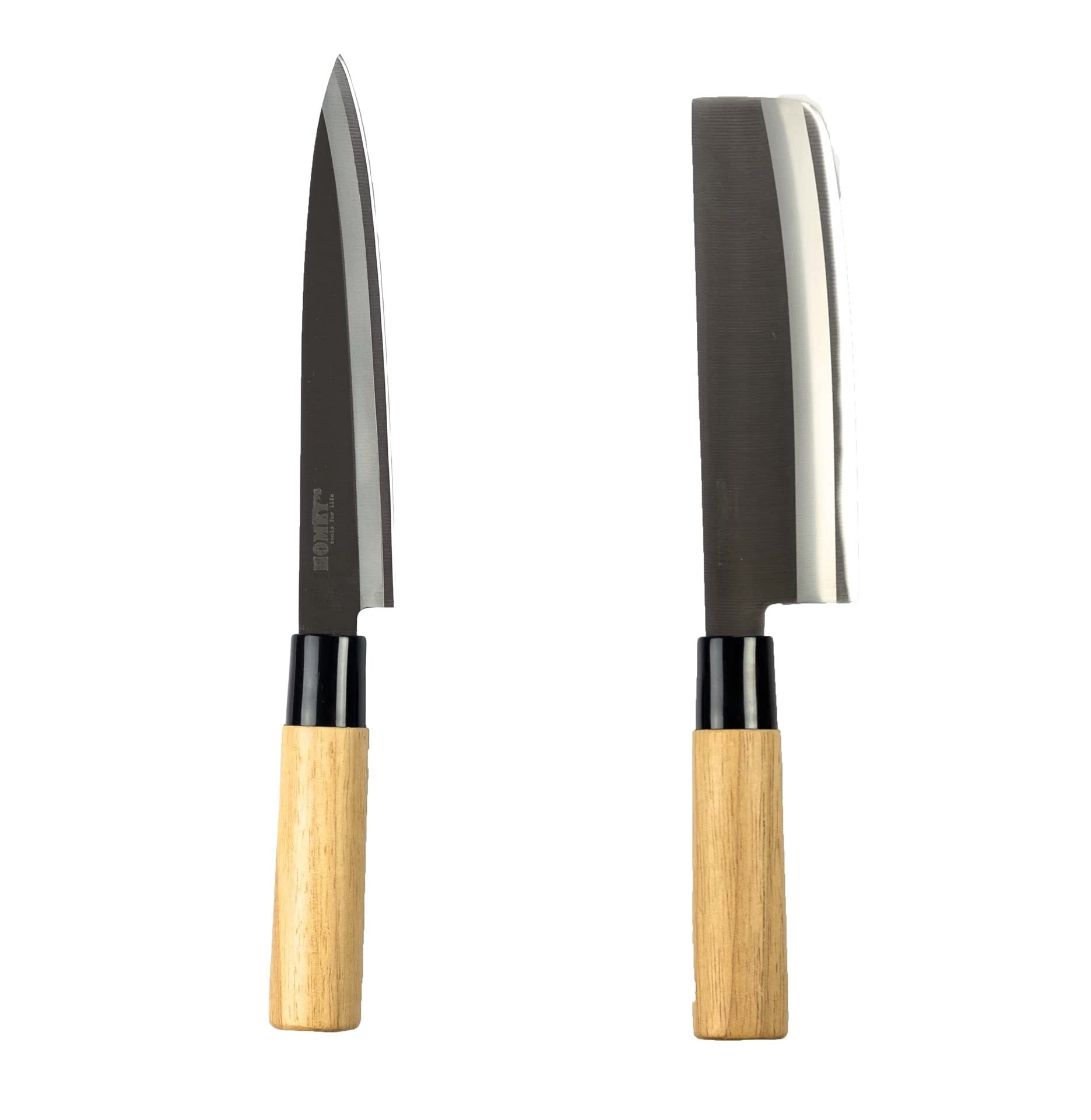 Homey’s Essentials Sushi-Set/Geschenkset NIPPON - 14-teilig – u.A. mit Sashimimesser und Hackmesser - Sushi-Matte und Sushi-Stäbchen für 4 Personen