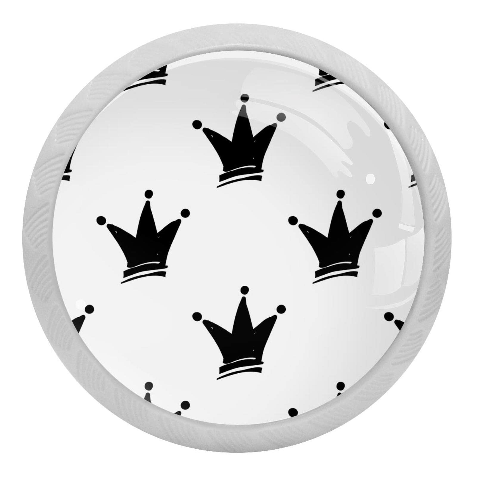 Boutons de placard de cuisine en verre pour tiroir de commode et armoire enfant