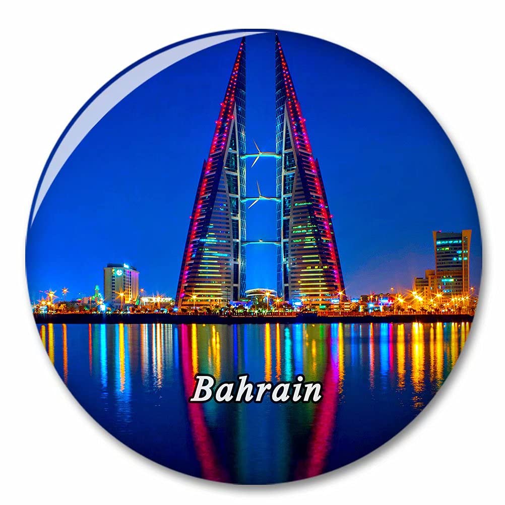 Bahrain Fridge Magnet Decorative Magnet Bottle Opener Tourist City Travel Souvenir Collection Gift Strong Refrigerator Sticker