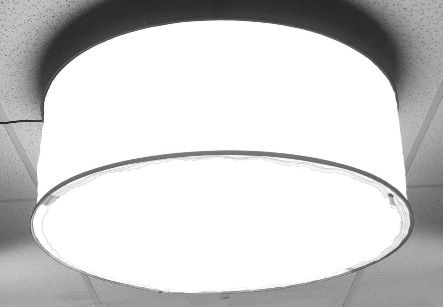 ALZO Drum Overhead Space Light with 4 CFL Bulbs 85W 5500K