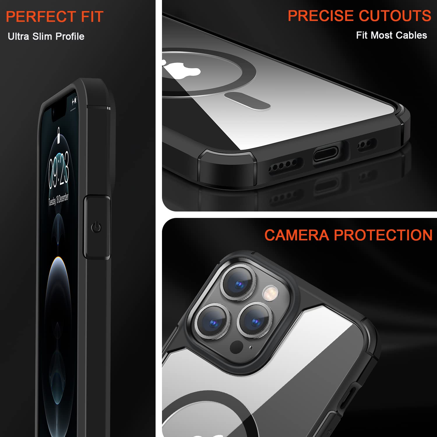 TENDLIN Cover Magnetica per iPhone 13 Pro Compatibile con