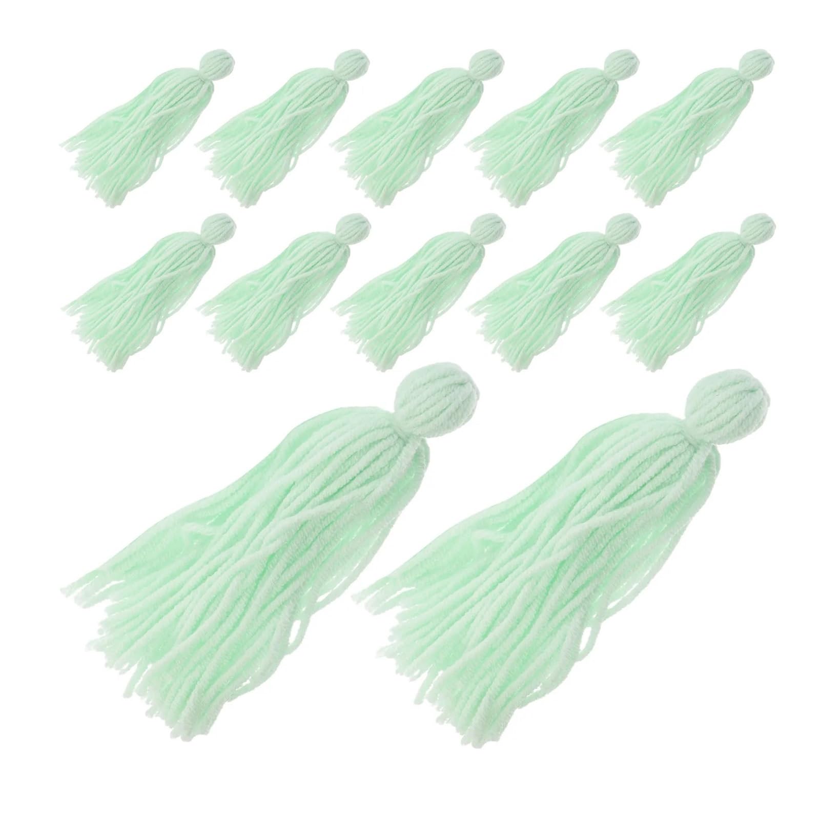 Luvafey Fish Spawning Mops 10Pcs Fish Tank Spawning Mop Aquarium Breeding Grass Floating Shrimp Hideout Egg Laying Habitat Fry Protection Decor for Home Aquarium Egg Laying Aquatic Tank Decorati