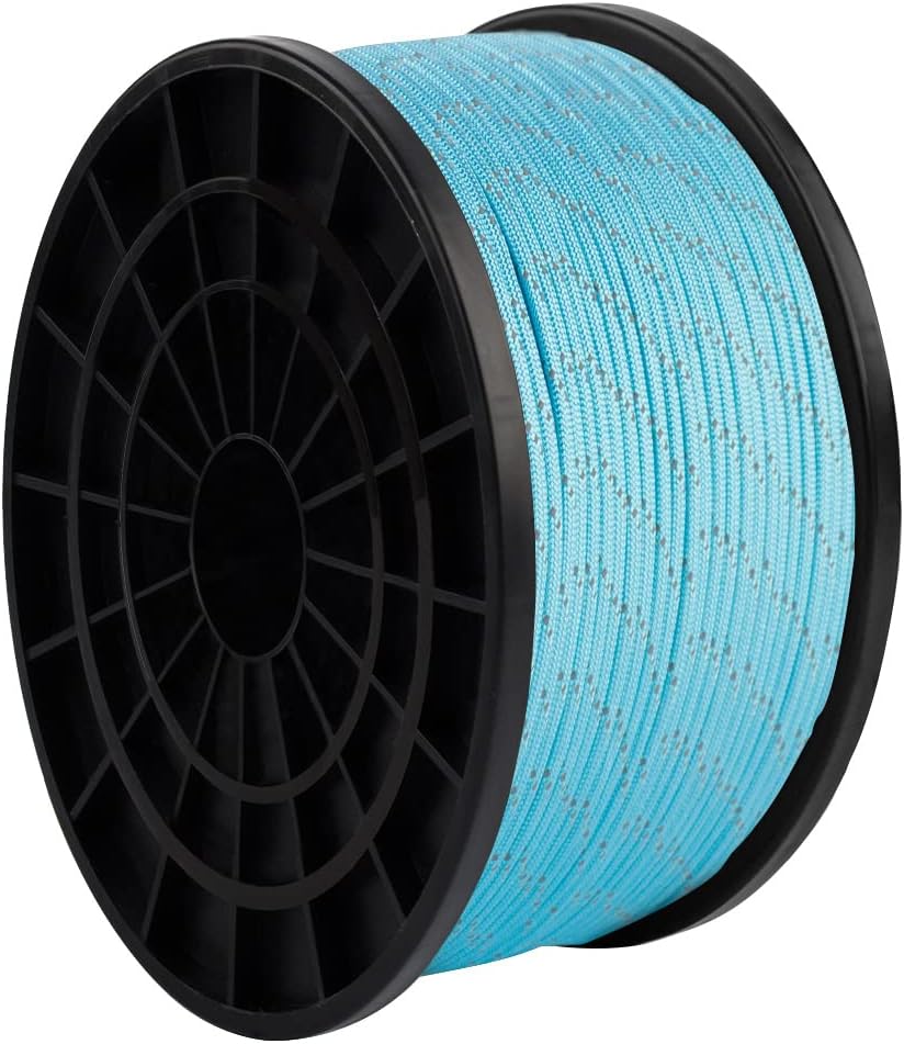 HERCULES タイプIII パラコード パラコード Soomloom ガイロープ テントロープ 2mm 3mm 4mm 5mm 6mm 反射材付き 張り綱 全長50m ロープキャンプ サバイバル アウトドア パラコード 4mm パラコード 3mm パラコード 2mm パラコード 5mm パラコード 6mm 物干し