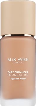 Alix Avien K r kl k Kar t  Nemlendirici SPF30 Parlak Biti li Fond ten Care Enhancer 819 Warm Gold