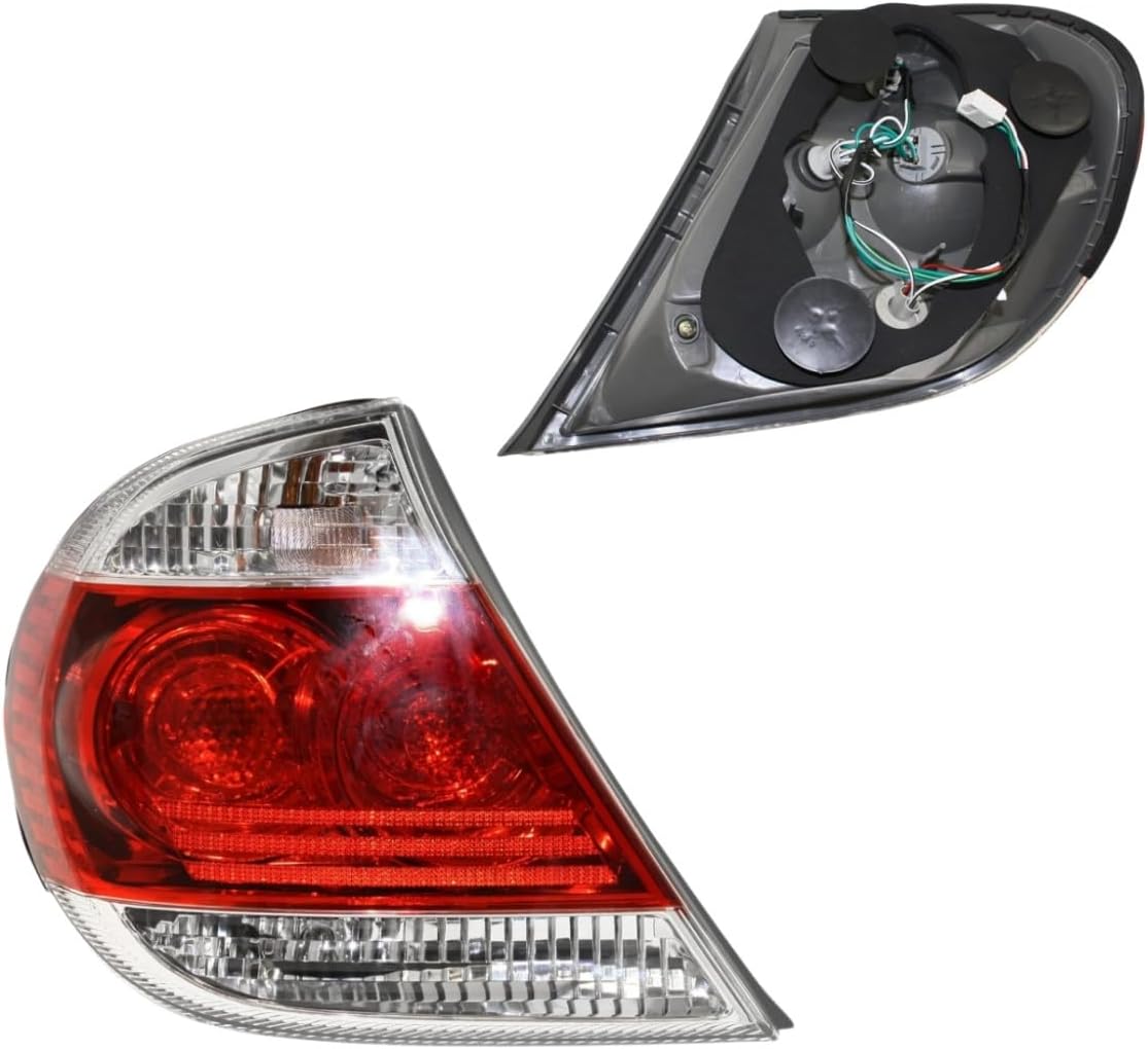 Driver Side Tail Lights Replacement for Toyota Camry 2005 2006 Rear Left Tail lamps TO2800155 8156006220