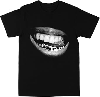 Philcos Fun T Grillz Smile Black T-Shirt