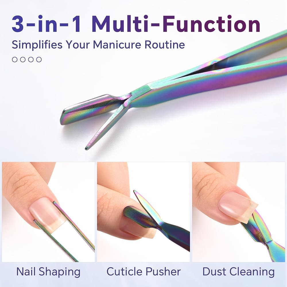 1Pcs Nail Pinching Tool and 1Pcs Cuticle Cutter Nipper