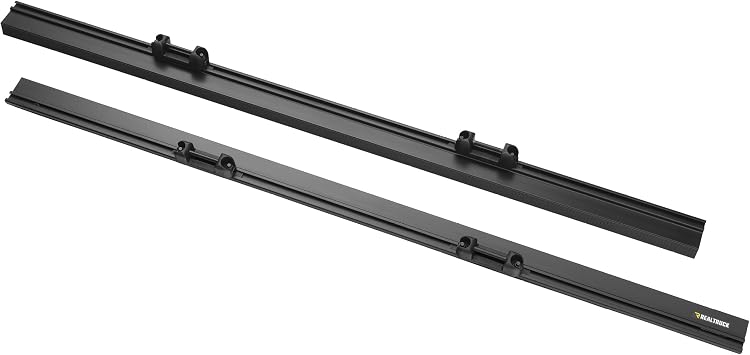 RealTruck TruXedo Elevate TS Rails | 1118360 | Fits 710"+ Bed - Long Beds 94" Rail Length | RAILS & Cleats Only