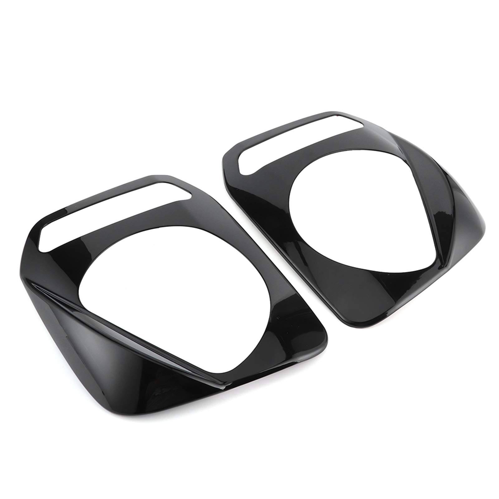 Sostituzione della Decorazione del Rivestimento del Faro della Copertura del Faro Anteriore dell'automobile 2 Pezzi per Jimny 2007-2017