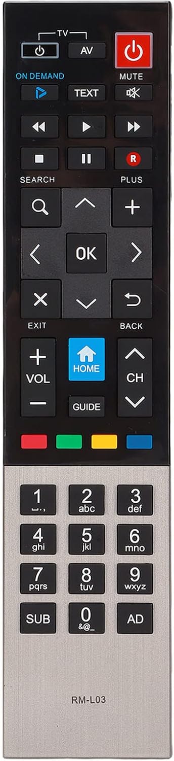 Nimomo Remote Control, RM-L03 Replacement Portable Remote Control Compatible for FVP‑4000T Smart HD TV Recorder