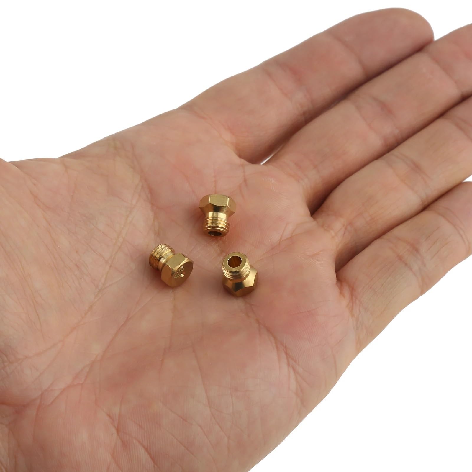 Amazon | 20 個 LP ガス変換キット、M6x0.75mm/0.5mm 真鍮ジェット