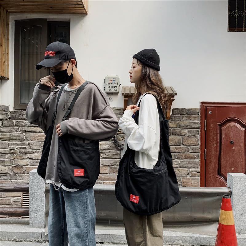 Casual Cotton Tote Bag - Lightweight Spacious Shoulder Bag for Everyday Use2