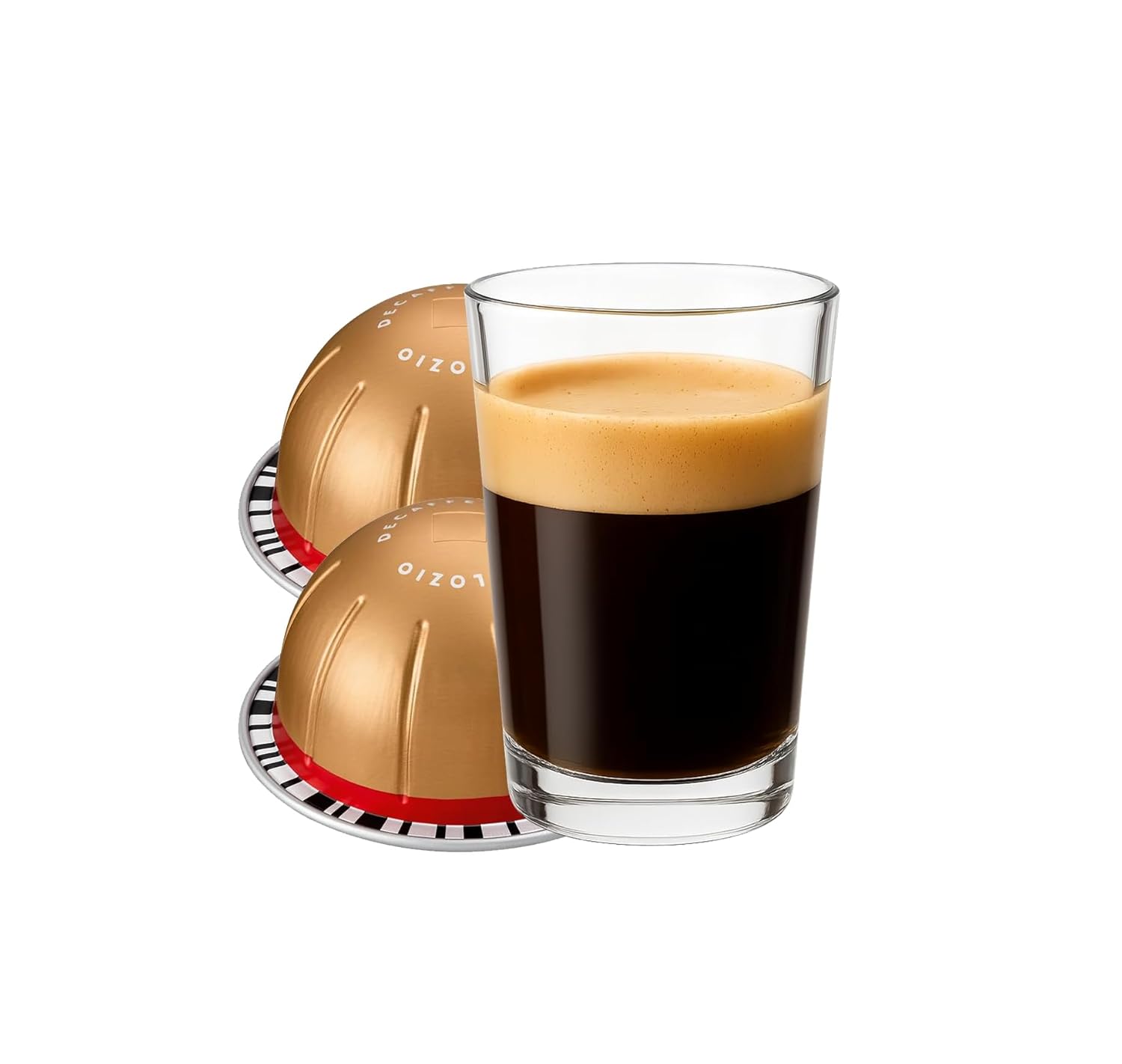 Decaffeinato Coffee_Melozio 20 Capsules (Pack of 20) [European Version]