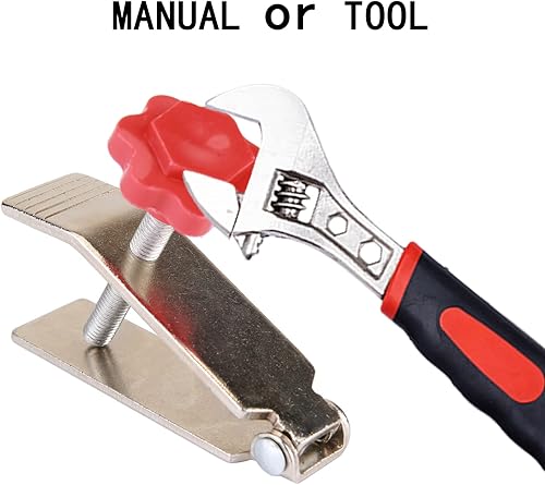 Miniatura 5 de Gato elevador de azulejos, elevador de azulejos de 6 piezas, herramienta de elevación de ajuste de azulejos de pared, herramienta de elevación